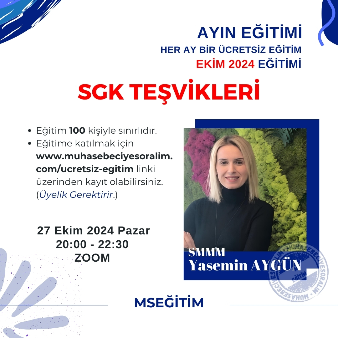 SGK Teşvikleri