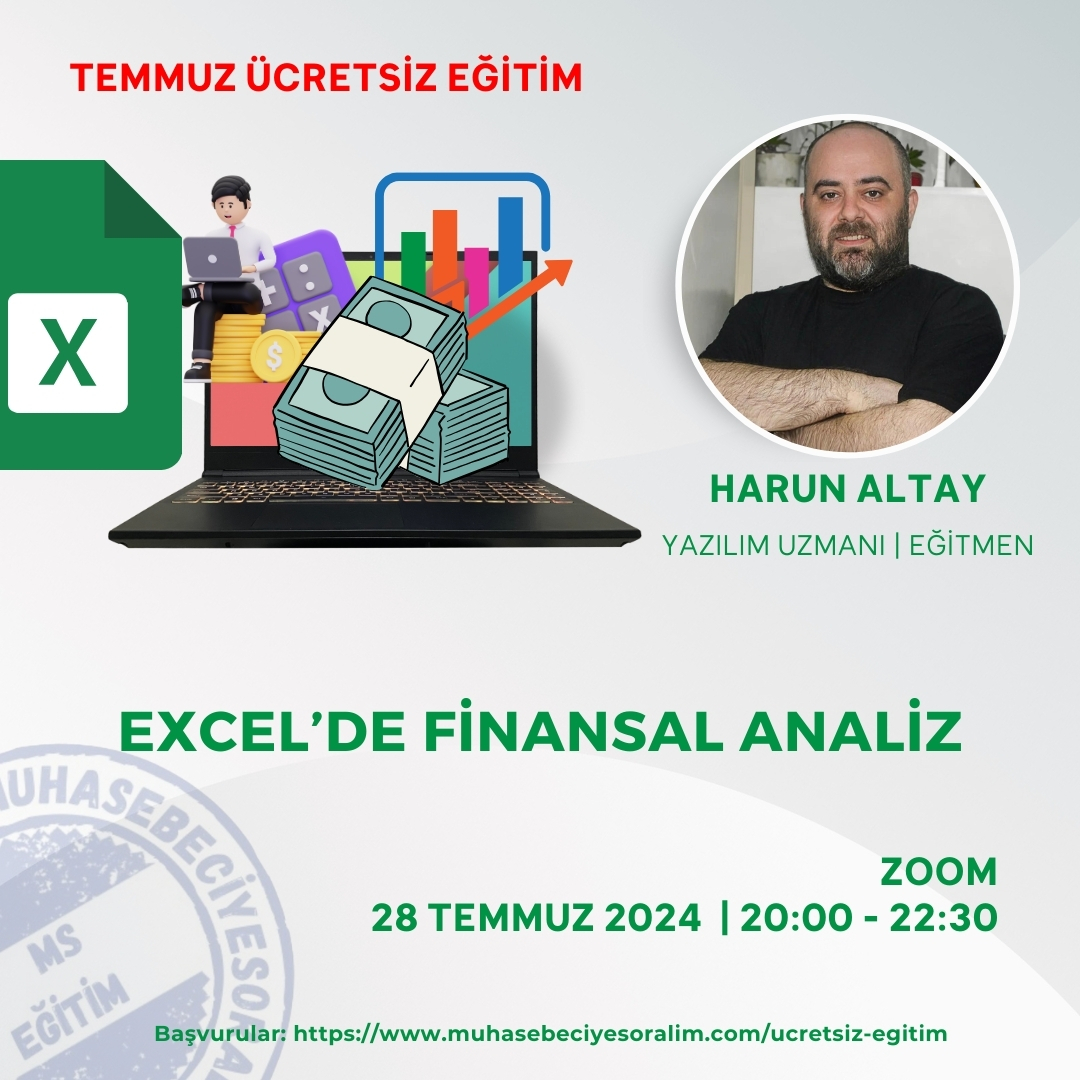 Excel'de Finansal Analiz Eğitimi (Ücretsiz)