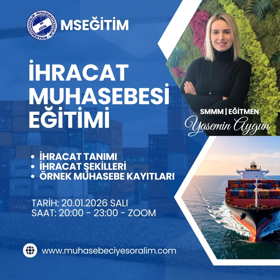 İhracat Muhasebesi Eğitimi