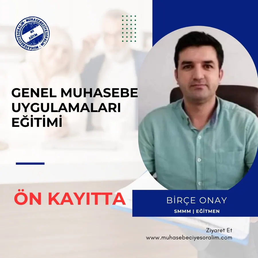 Genel Muhasebe Uygulamaları Eğitimi