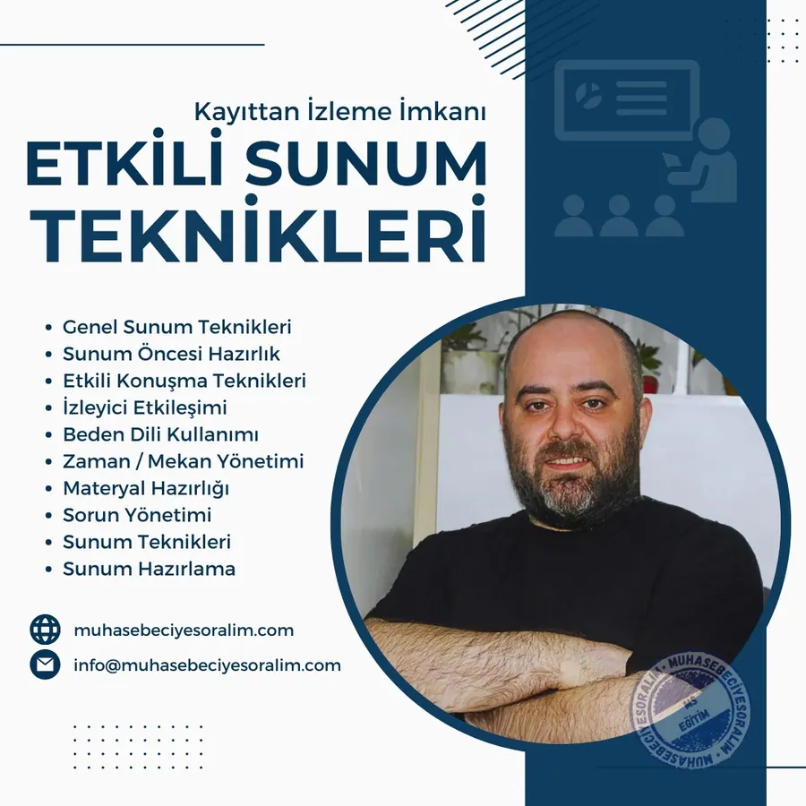 Etkili Sunum Teknikleri Eğitimi