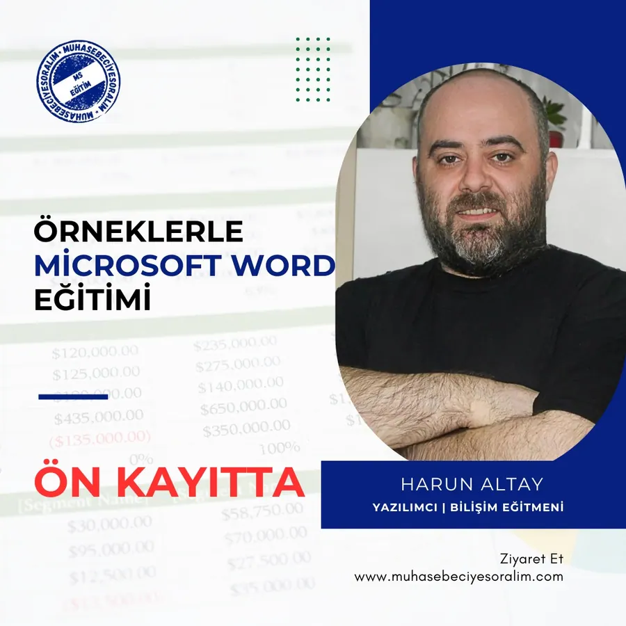 Örneklerle Microsoft Word Eğitimi