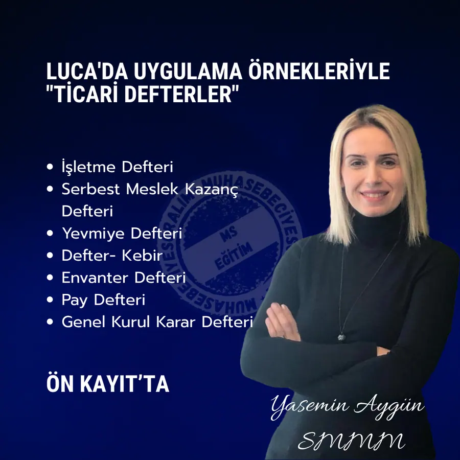 Luca'da Uygulama Örnekleriyle Ticari Defterler