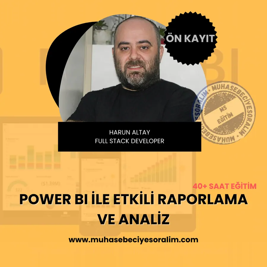 Power BI ile Etkili Raporlama ve Analiz